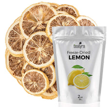 Load image into Gallery viewer, Lemon - Freeze Dried Fruits Snacks Chunks - Non-GMO - Gluten-Free - No Sugar Added - 100% Natural and Organically Processes - Tealyra