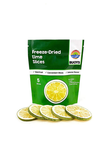 Buoys Freeze-Dried Lime Slices (4 packs of 5 slices)
