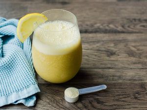 KOYAH - Organic Freeze-dried Lemon Powder (1 Scoop = 1 Lemon Wedge): 80 Servings, USA & Mexico Grown, Whole-Fruit Powder, Raw