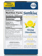 Load image into Gallery viewer, Sunkist Tangerine Lemonade Singles to Go Drink Mix | 6 Boxes - 36 Flavor Packets of Sugar Free Vitamin C Drink Mix Powder | Bundle with Ballard Products Hard Candy Recipe Card