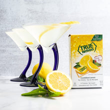 Load image into Gallery viewer, TRUE LEMON Water Enhancer, Bulk Dispenser Pack (100 Packets) | Zero Calorie Unsweetened Water Flavoring | For Water, Bottled Water, Iced Tea &amp; Recipes | Water Flavor Packets Made with Real Lemons