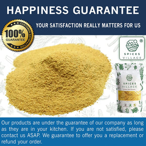 SPICES VILLAGE Lemon Peel Powder (4 Oz) - Natural Dried Purely Ground Citrus Fruit Zest, Dry Lime Powder for Baking Cooking and Herb Tea - Certified Kosher, Gluten Free, Non GMO, Vegan, Resealable Bag