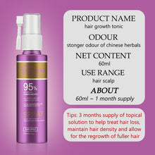 Load image into Gallery viewer, Hair Growth Treatment Oil for Anti Hair Loss Essence Fast Thick Hair Eyebrows Support Natural Healthy Hair Treatment for Women