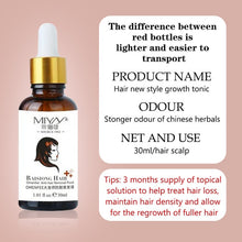 Load image into Gallery viewer, Hair Growth Essence Oil Anti Hair Loss Products for Hair Growth Treatment Genger Natural Serum Hair Thickener Care Solutions