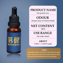 Load image into Gallery viewer, Hair Growth Essence Oil Anti Hair Loss Products for Hair Growth Treatment Genger Natural Serum Hair Thickener Care Solutions
