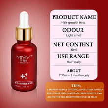 Load image into Gallery viewer, Hair Growth Essence Oil Anti Hair Loss Products for Hair Growth Treatment Genger Natural Serum Hair Thickener Care Solutions