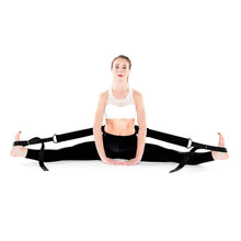 Load image into Gallery viewer, Dance Leg Press Portable Adjustable Length Fitness Split Leg Elastic Cloth Dance Stretch Resistance Band Yoga Belt Training Belt