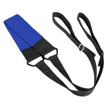 Load image into Gallery viewer, Dance Leg Press Portable Adjustable Length Fitness Split Leg Elastic Cloth Dance Stretch Resistance Band Yoga Belt Training Belt