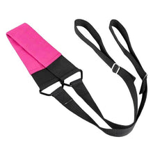 Load image into Gallery viewer, Dance Leg Press Portable Adjustable Length Fitness Split Leg Elastic Cloth Dance Stretch Resistance Band Yoga Belt Training Belt