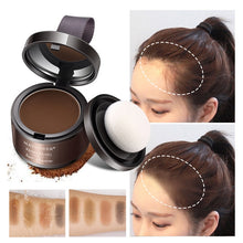 Load image into Gallery viewer, MAYCHEER Hair Fluffy Powder Instantly Black Root Cover Up Natural Instant Hair Line Shadow Powder full Hair Concealer Coverage